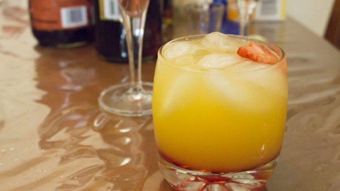 Lychee Sunset: Light and refreshing, this drink is perfect for a special someone with an exotic palate.