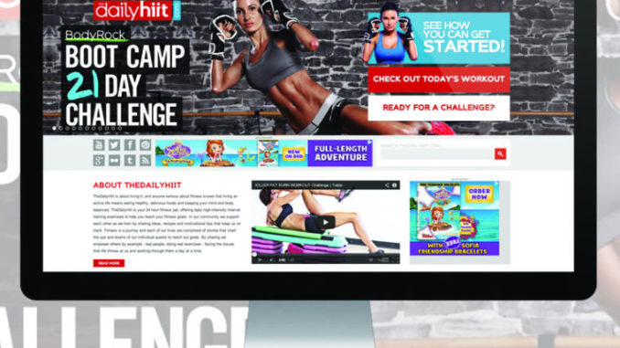 dailyhiitcom offers high intensity workouts, and tons of workout blog posts.