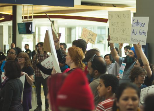 Airport Protest 1