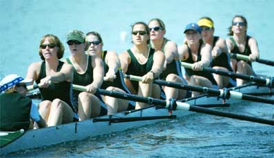 Image: Rowing takes sixth at Pacific Coast Championships::