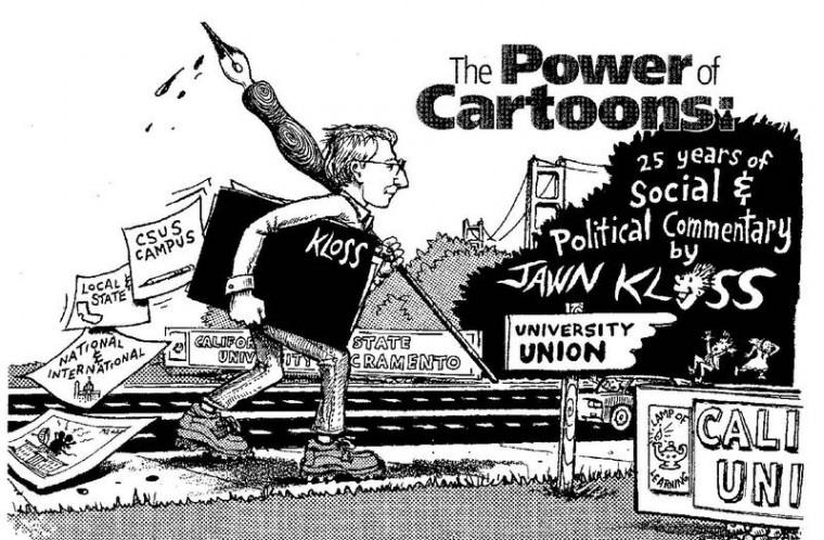 Image: Cartoonist returns to his roots::
