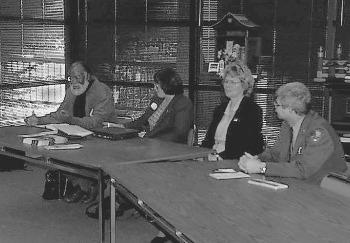 Image: Diversity symposium celebrates California?s rich ethnic history:Panelists participate in a workshop titled, "Preserving Our Story: Public and Community History and People of Color," Wednesday in the Library Archives.(Photo: Matt Schrap/ State Hornet):