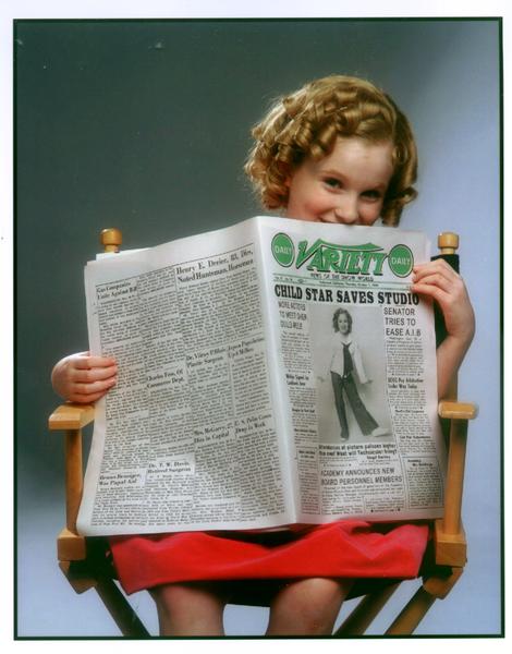 Image: Shirley Temple Story airs Sunday:Ashley Rose Orr portrays Shirley Temple. The televison film airs May 13.: