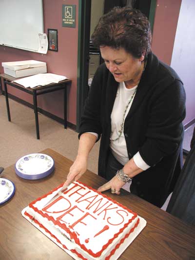 Image: Hornet business manager retires after 32 years:Photo by Barrett Lyon/State Hornet: