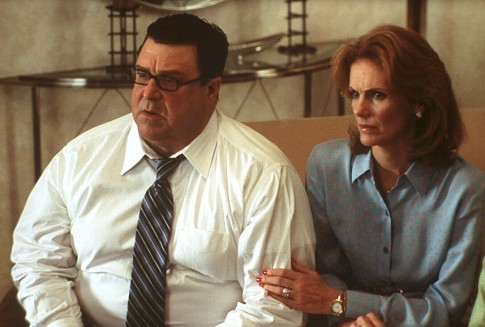 Image: ?Storytelling? tells two stories:Photo courtesy New Line CinemaJohn Goodman and Julie Hagerty play Marty and Fern Livingston, the parents of an unfocused son, in Todd Solondz?s film Storyrtelling. The film?s two parts, Fiction and Non-fiction, have separate casts and sto: