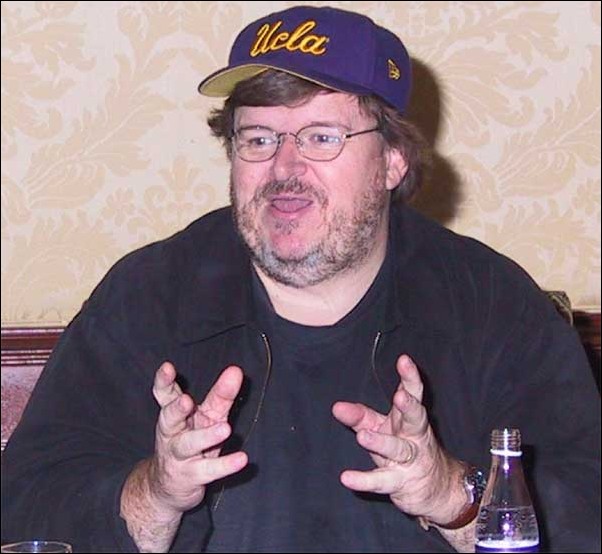 Image: Michael Moore interviewLife with a little something Moore:Photo by Margaret Friedman/State Hornet:
