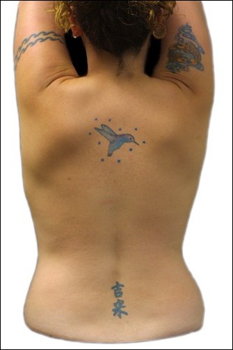 Image: The art of body art:Photo illustration by Kim Park/State Hornet. Model: Jolana Howard:
