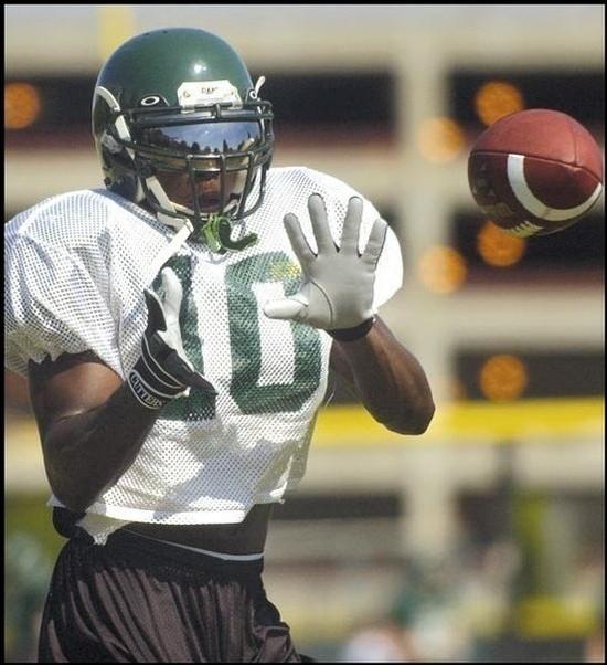 Image: Amey makes 49ers:Fred Amey, shown here in preseason workouts with Sac State last year, made it past the final round of cuts for the San Francisco 49ers on Saturday.Hornet File 2004/David Martin Olson: