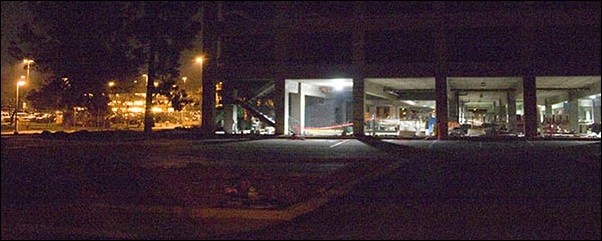 Image: The key to better parking:Construction for Parking Structure III began in the summer of 2005.:Ken McFarland