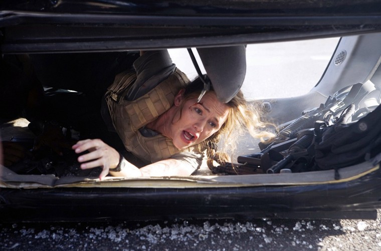 Jennifer Garner shows great action in new movie.:Media Credit: Courtesy: Handout/Kingdom/MCT