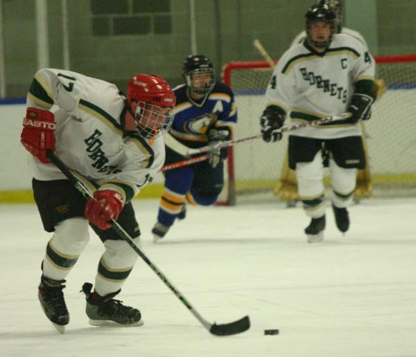 Junior Chase Turner receives a pass during Saturdays Causeway Classic. Turner scored a goal in the game.:
