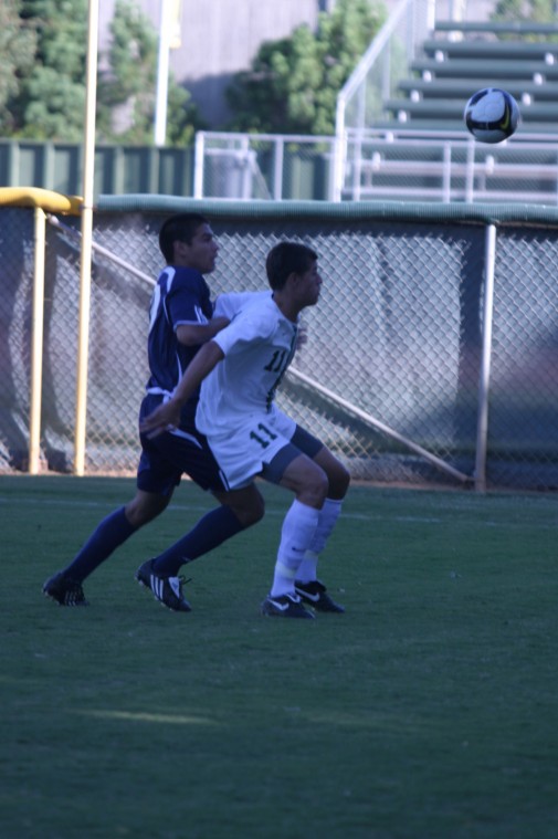 Sac+State+mens+soccer+team+advances+to+semi-final+round+of+tournament%3AThe+Men%3Fs+soccer+team+runs+out+onto+the+field+to+congratulate+Gabe+Silveira+after+he+scored+the+fourth+of+6+goals+for+the+hornets+in+the+first+game+of+the+MPSF+Championship+%3ABrittany+Bradley+-+State+Hornet+