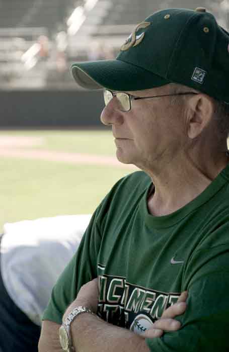 John Smith attended an alumni softball game Saturday, just a day after announcing that he will retire this spring. Smith has been with the Hornets for 32 seasons and led them through dozens of winning seasons and 11 seasons of 30 wins or more.: