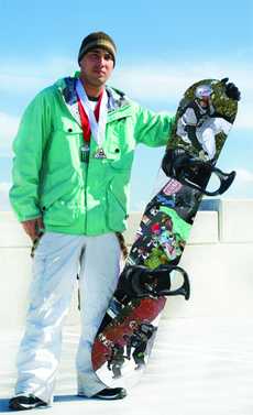 Kenneth Carson, senior business operations manager, will attempt to qualify for the 2010 Winter Olympics.: