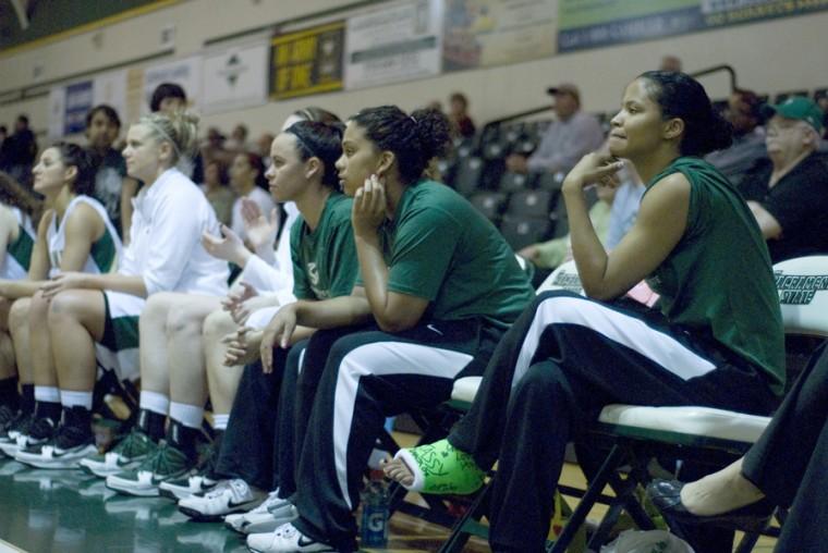 Cannady injury 2:Jasmine Cannady, right, is the latest Hornet to suffer a season-ending injury. She joins junior guard Sami Field-Polisso and sophomore guard Alex White.:Tony Nguyen - State Hornet