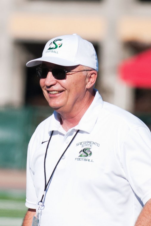 terry wanless:Athletic director Terry Wanless overlooks Sac State?s sports budget.:Steven Turner - State Hornet