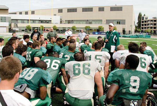 Head coach Marshall Sperbeck speaking with the players after the
game said he felt the team had a pretty good spring and had the
potential for a good season this year.
