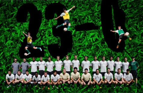 Men’s soccer team ends 23-game home winning streak