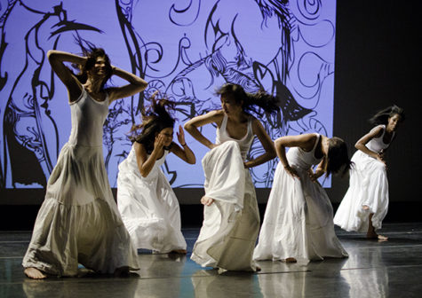 Dancers perform “Forgive me,” by Windy Kahana.