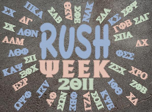 Rush Week 2011 aims to expand membership of sororities and fraternities