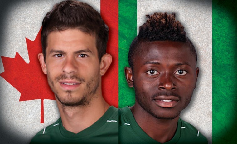 
Eric Amato (Canada) and Isaac Ikyurav (Nigeria) are a few
international student athletes that play for Sacramento State.
 
