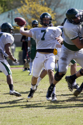 Football begins spring practice