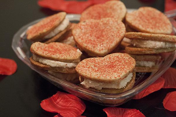 Your Valentine will love this cute and yummy vegan cookies!
