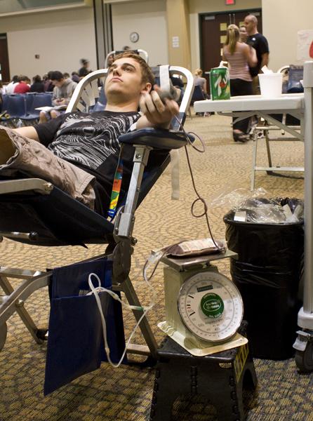 Sacramento State students donate blood to save lives, beat UC Davis and feel normal again