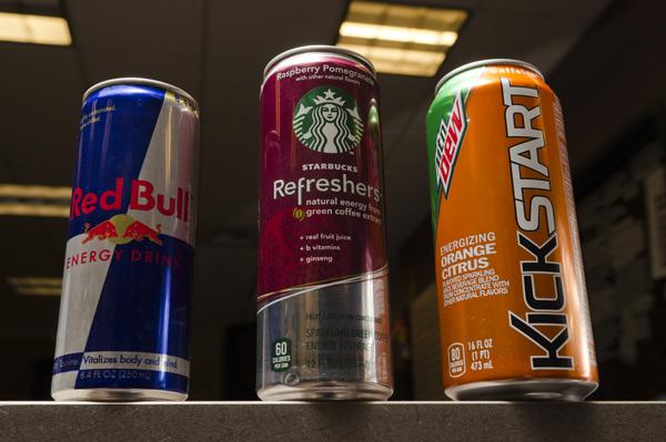 From time to time most college students could use a caffeine pick me up. However students on a low calorie diet should avoid options such as Red Bull, Rockstar, and AMP which usually runs more than 100 calories per serving. Many store locations on campus carry lower calorie options such as the 60 calorie Starbucks Refresher, 80 calorie Mountain Dew Kickstart or the 90 calorie Jamba Juice Energy Drink.
