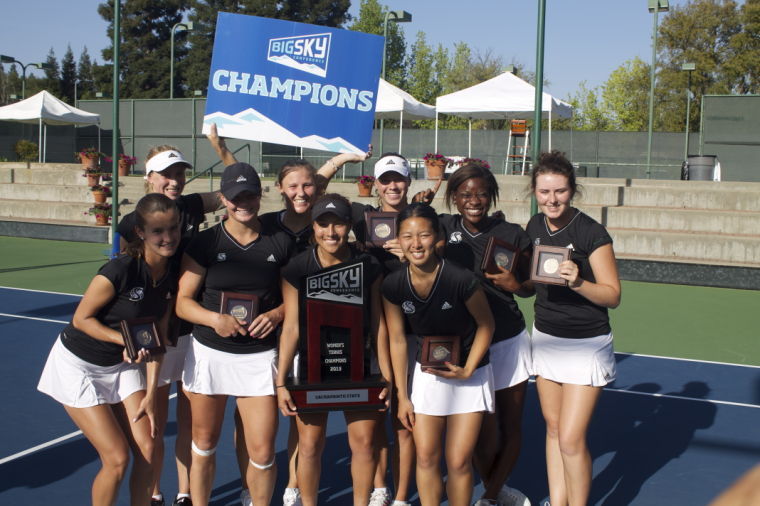 Womens tennis wins 12th straight Big Sky title