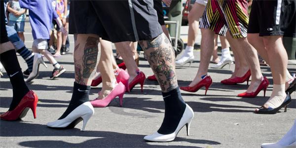 Walk A Mile In Her Shoes is an event that raises awareness and stands up against violence against women in the community and across the nation.
