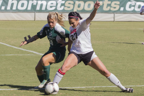 Trenton scores hat trick in victory on senior day