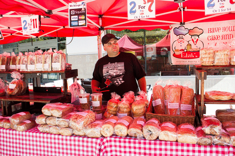 Vendors at the Associated Students Inc. Farmers Market carry a wide variety of goods for students on campus.