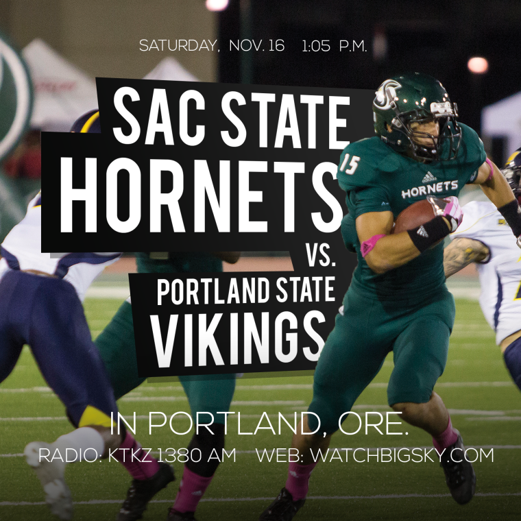 Refusing to go down, senior running back Ezekiel Graham drags four Southern Oregon defenders along with him. Graham finished the game with 166 yards and a touchdown.