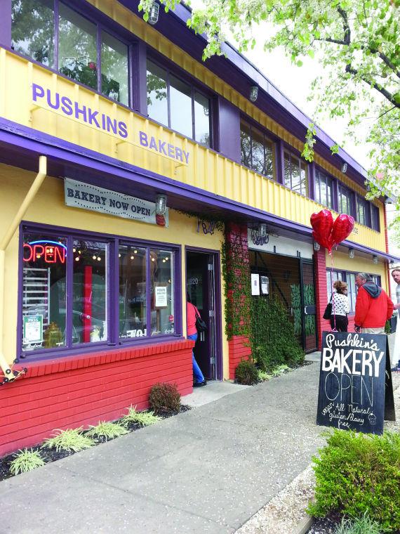 On the corner of 29th and S Streets, Pushkin’s Bakery is a small bakery that has become known for its handmade vegan, non dairy and gluten-free pastries.