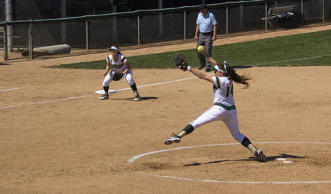 Softball splits doubleheader against CSU Bakersfield