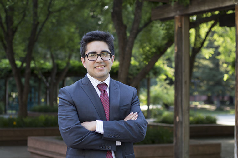 Oliver Ponce is running for the California State Assembly and is representing District Seven.