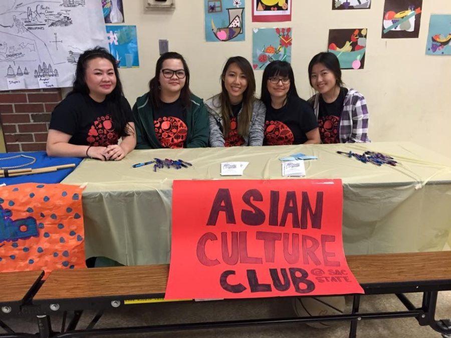 The Asian Culture Club's hosts a show and tell booth at Cal Middle School. The Asian Culture Club enjoys hosting events at local schools. 