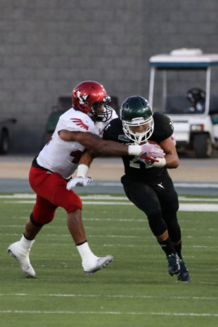 Hornets fall 28-20 to Eagles comeback