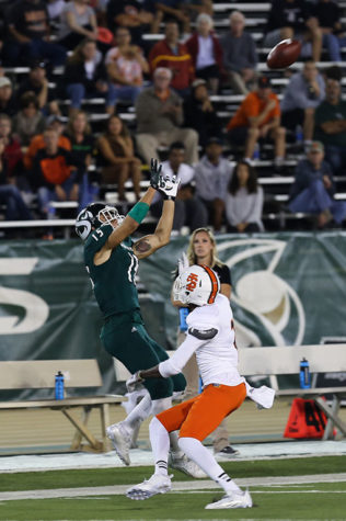Football snaps skid in 38-13 homecoming win