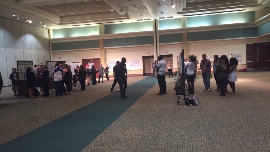 Sac State students presented their posters and studies at the Provosts showcase in the University Union, Oct. 27, 2015.