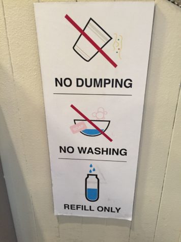 Water refill locations spread around campus