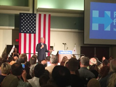 Bill Clinton speaks at Sacramento State to rally support for Hillary’s presidential bid