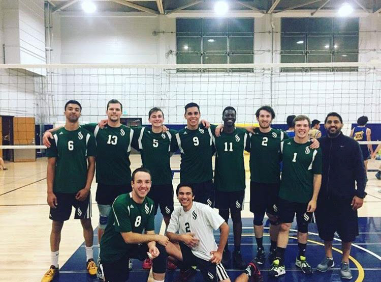 Sacramento State men’s volleyball club looks to get back into the top 10 in the 2016-17 season after falling out of it with a 19th-place finish last season. (Photo courtesy of Sac State mens volleyball club)
