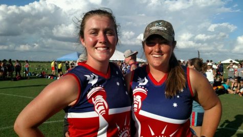 Hornet alumnae are newest additions to U.S. footy team