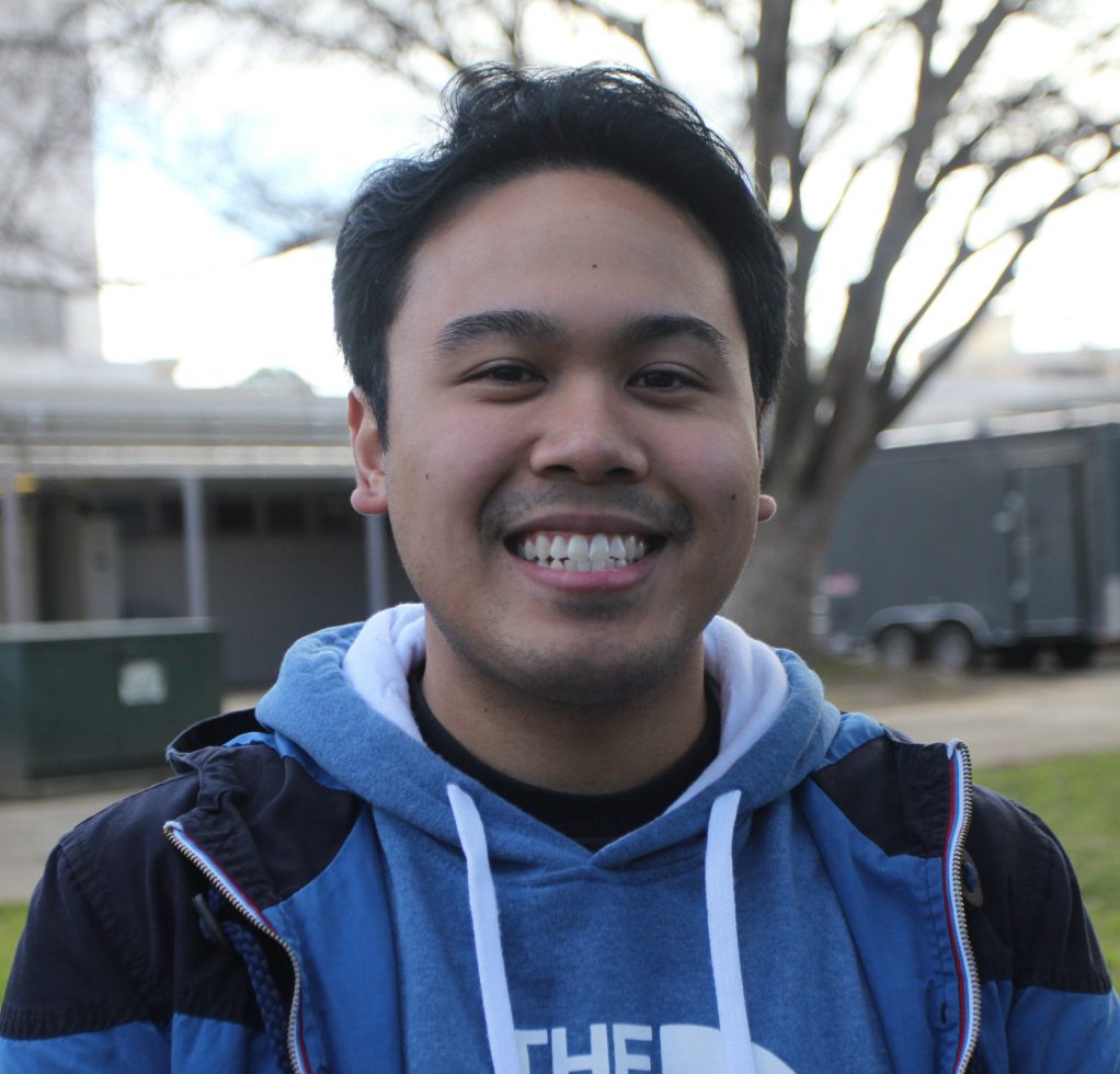 Jomari Gabriel, biology: “It’s definitely to be more sociable … in my classes, and also talking to professors. (As an introvert), it’s hard for me to interact with new students and meet new people.”