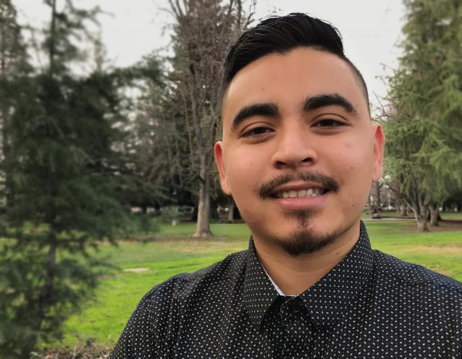 Sac State student Christopher Vaeches started his first business in elementary school. Today he is the president of the Sacramento Association of Collegiate Entrepreneurs and is developing his own businesses. (Photo by Vu Chau)