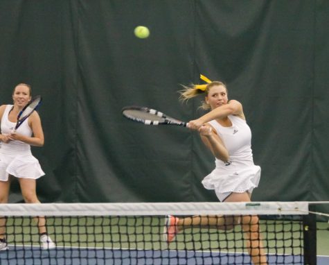 Women’s tennis team projected to finish first in Big Sky