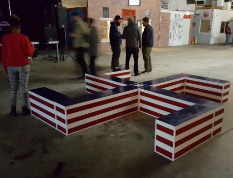 Alum’s swastika sculpture benched from ArtStreet extravaganza