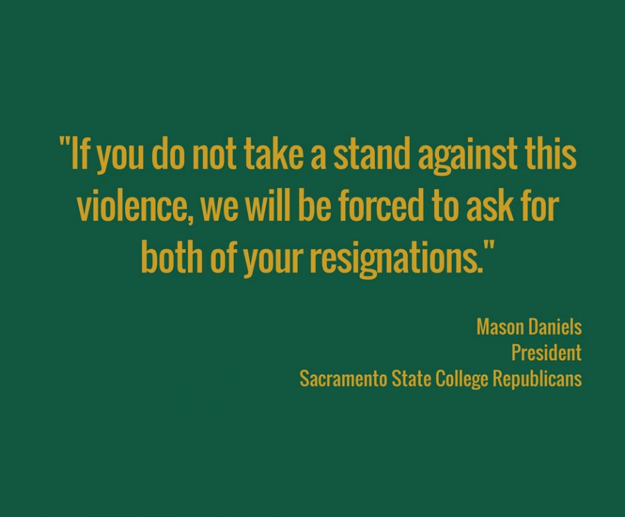 Letter to the editor: Nelsen, Dorsey should condemn Berkeley riots or resign